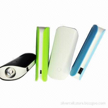 5,600mAh Capacity Potable Power Bank with RoHS Mark